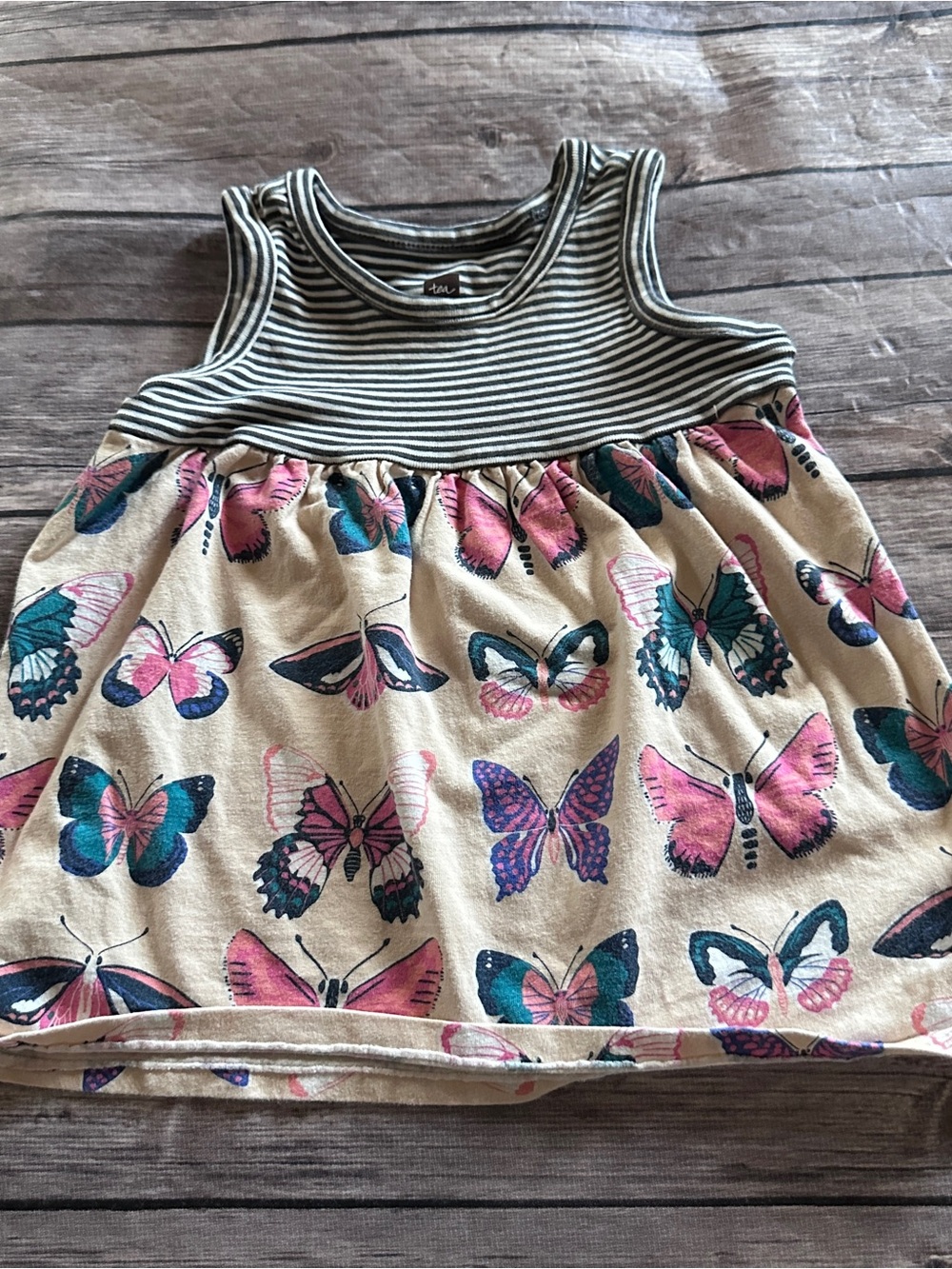 Tea butterfly tank tunic